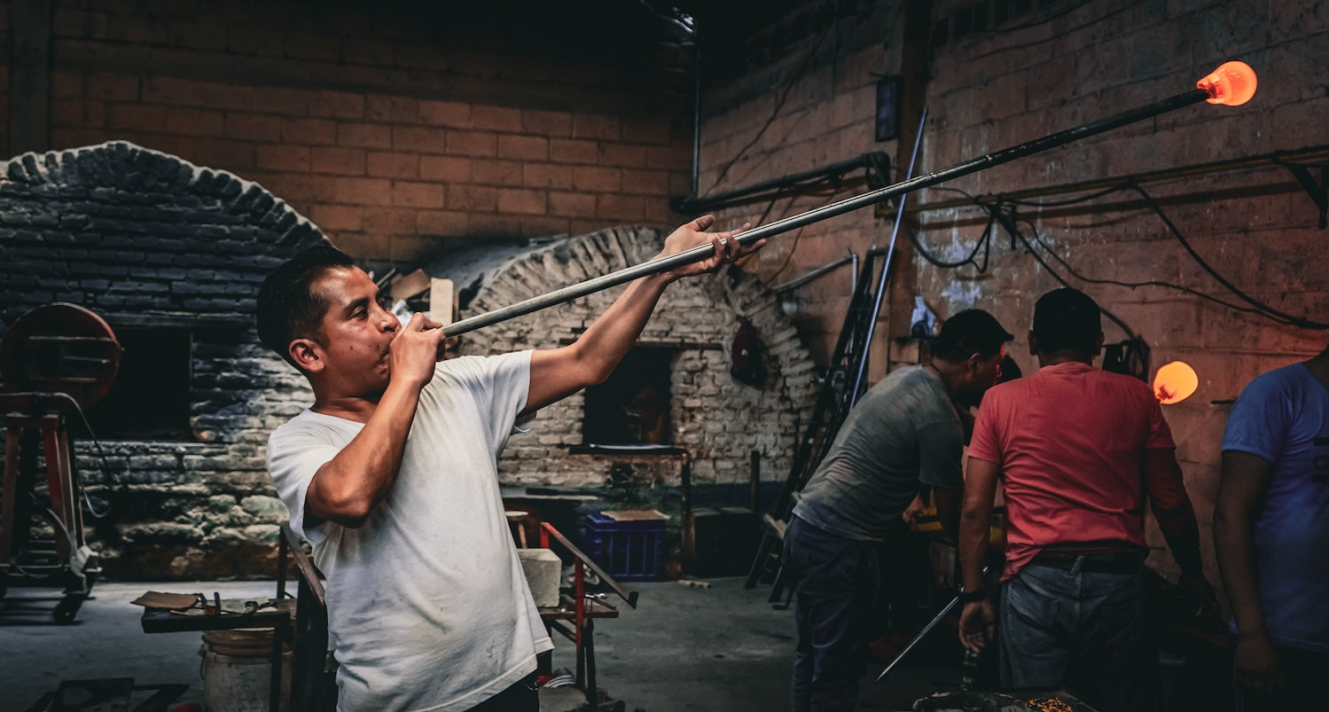 Glass Blowing in Guatemala