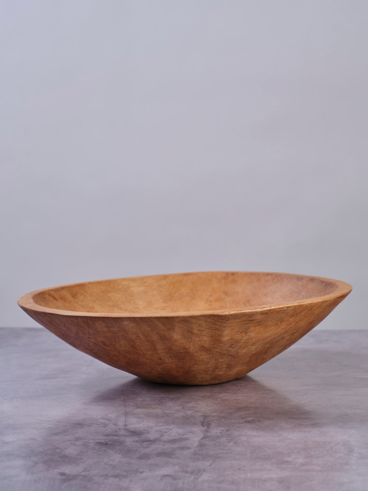 Medium 14 inch Wooden bowl from TerraKlay 