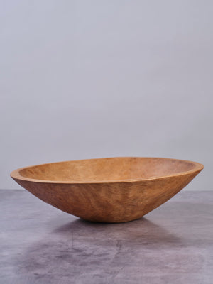 Medium 14 inch Wooden bowl from TerraKlay 