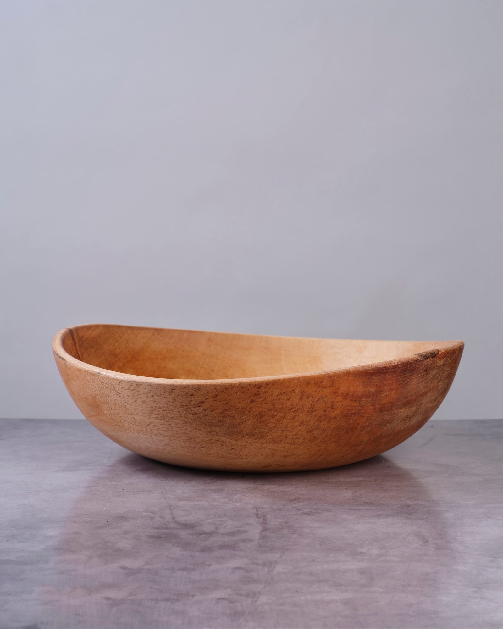 Extra-Large 20 inch Contemporary Hardwood Bowl | TerraKlay