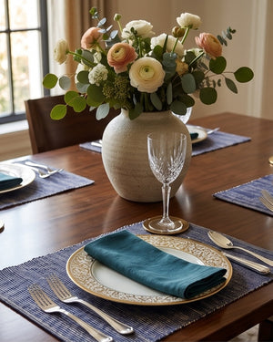 Blue Jute Placemat