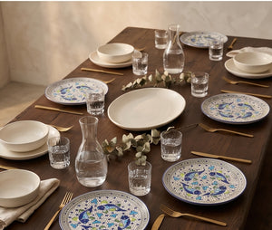 Blue Fish Dinner Plate