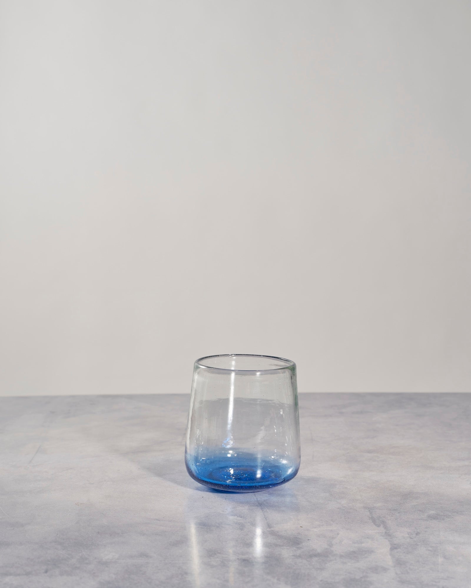 Blue Ombre Drinking Glass, Set of 4