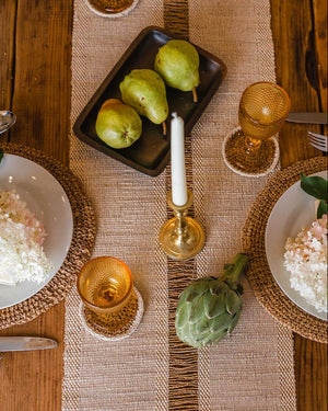 Dining White Table Runner