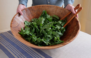 Extra Large (XL) 20 inch Classic Round Wood Bowl