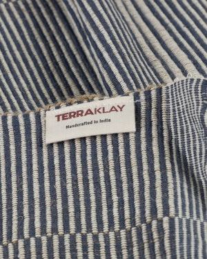 Gray Handwoven Table Runner