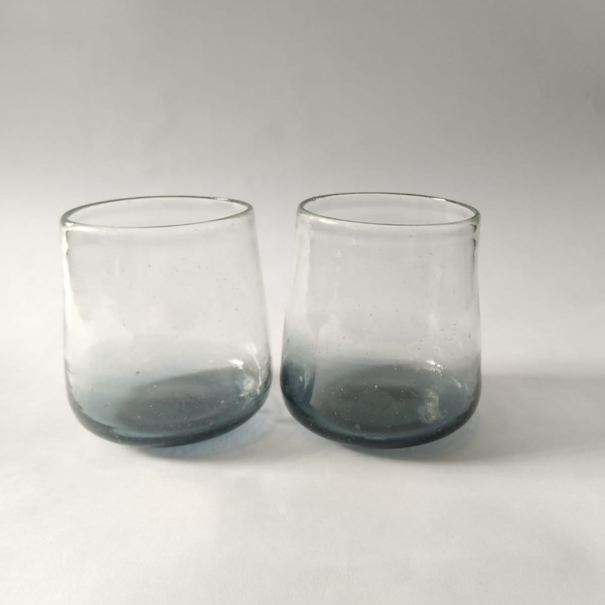 Black Ombre Drinking Glass, Set of 4