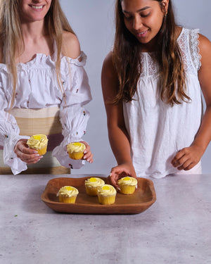 Large Ola Rectangular Wood Platter - 15 inch