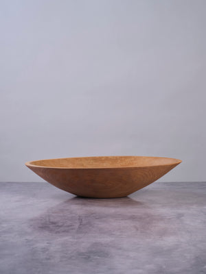 Medium 19 inch Oval Wood Bowl