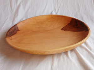 XL 21 inch Shallow Serving Wood Bowl