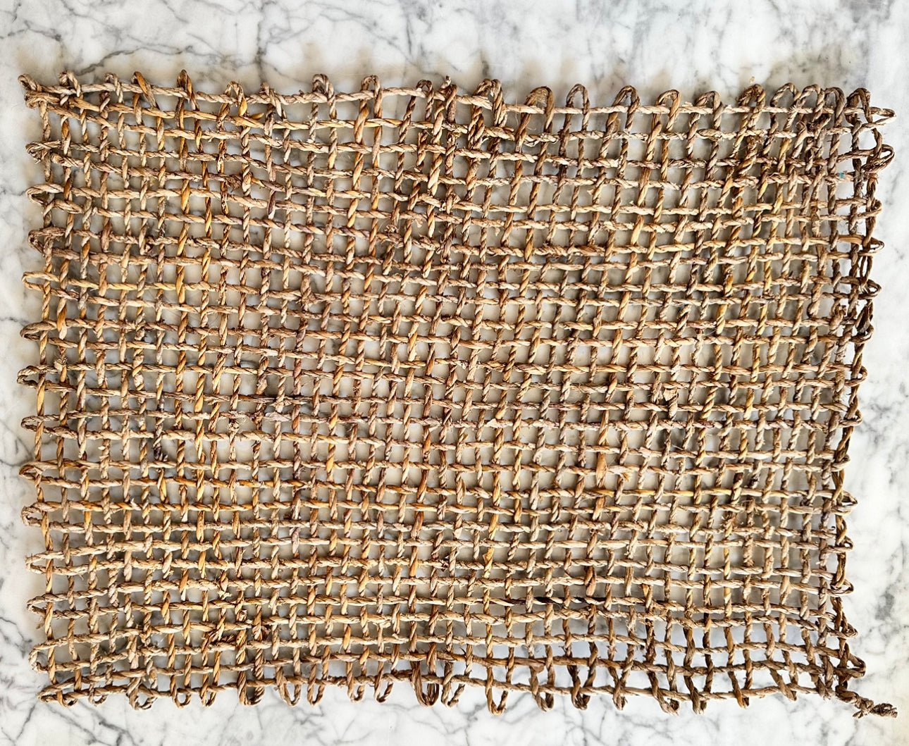 Rectangle Woven Black Placemats