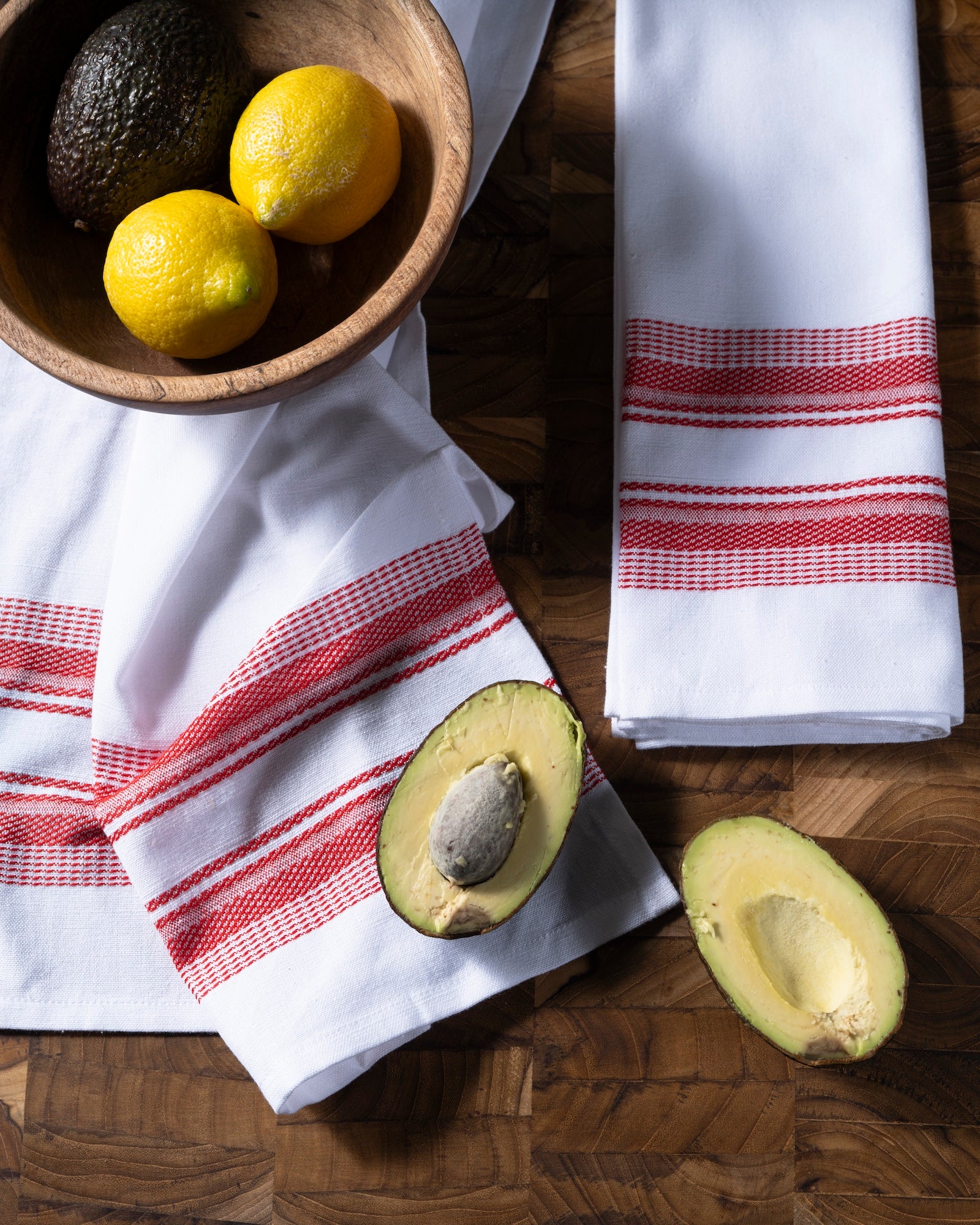 New Antigua Stripe Kitchen Towels Set of 2