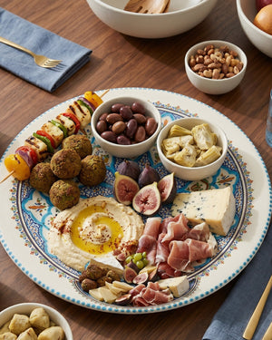 Rosette Round Platter