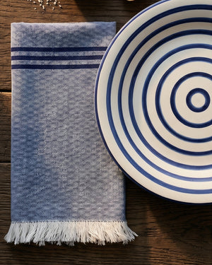 Blue Chambray Dinner Napkins