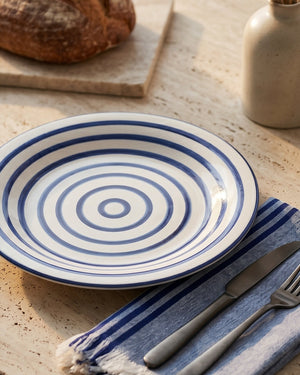Blue Chambray Dinner Napkins