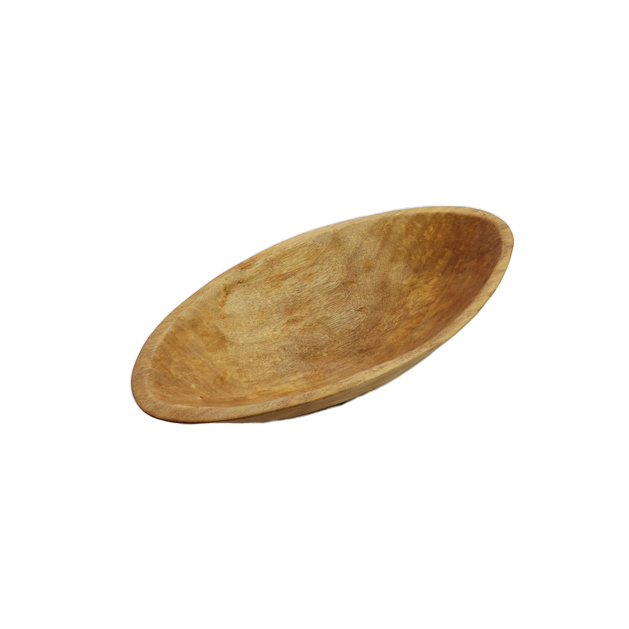 Small OVAL Wood Bowl - 19 Inches