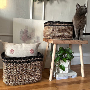 TerraKlay rectangle baskets for homes for storage and decor