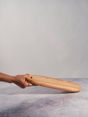 Oval Wood Bar Board