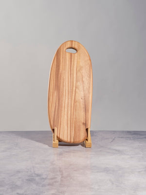 Oval Wood Bar Board