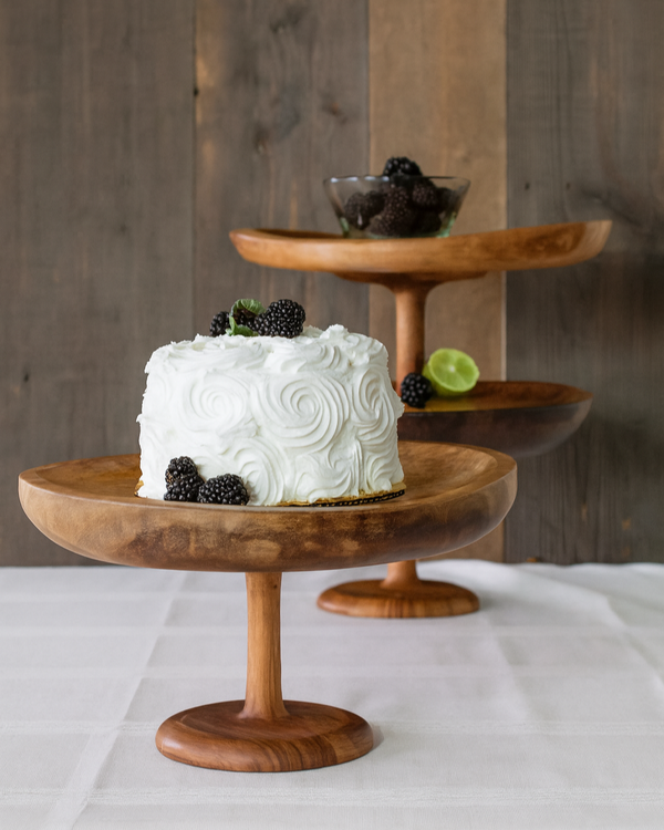 Wood Cake Stand TerraKlay