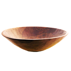 Hand Carved DEEP Wood Bowl 24 inch