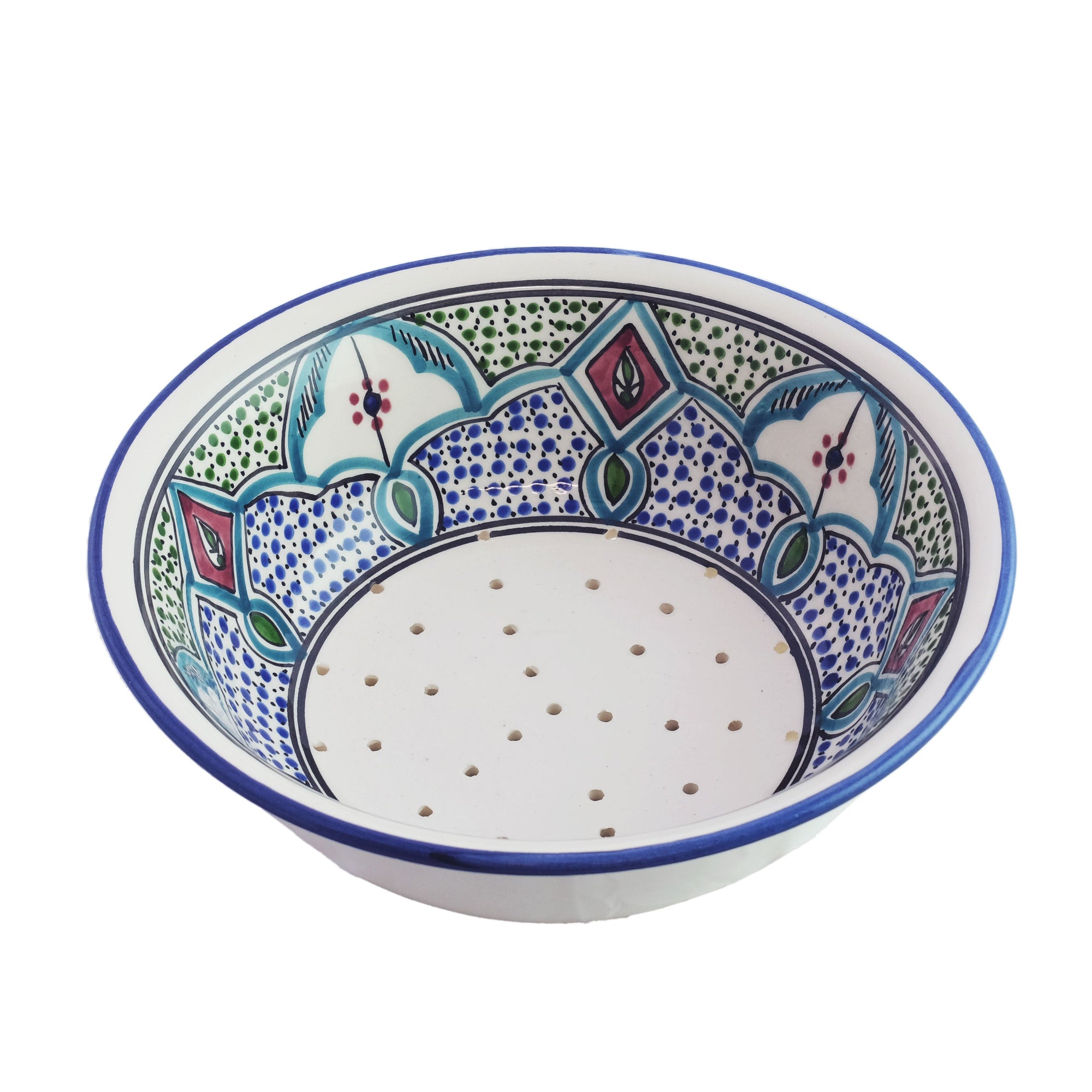 Amira Large Ceramic Berry Bowl