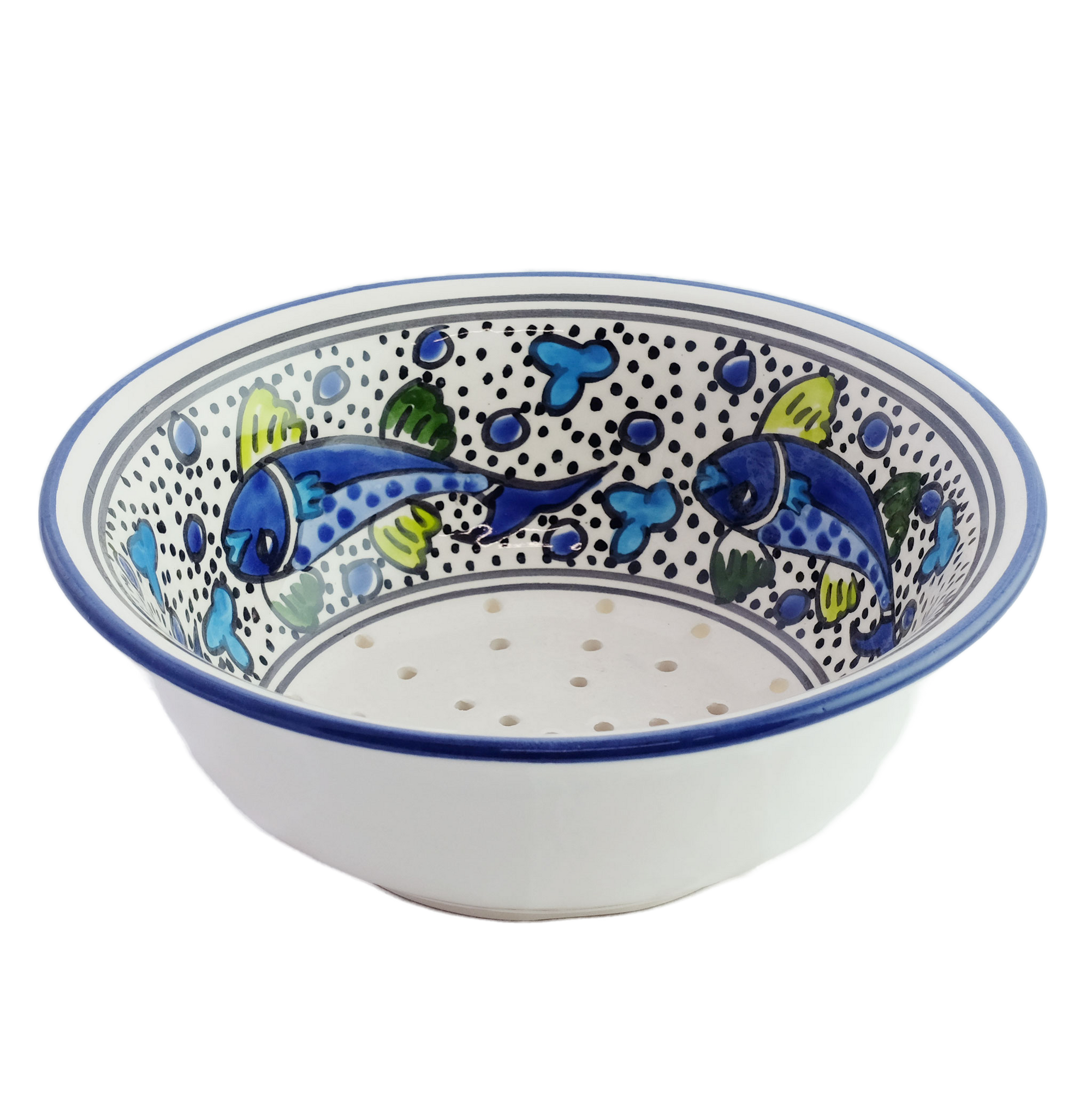 Blue Fish Berry Bowl