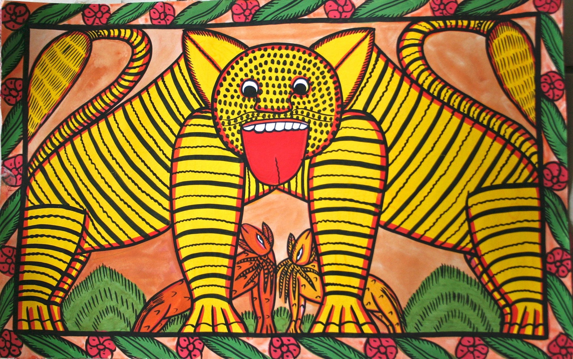 Bengal Tigers Artwork TerraKlay