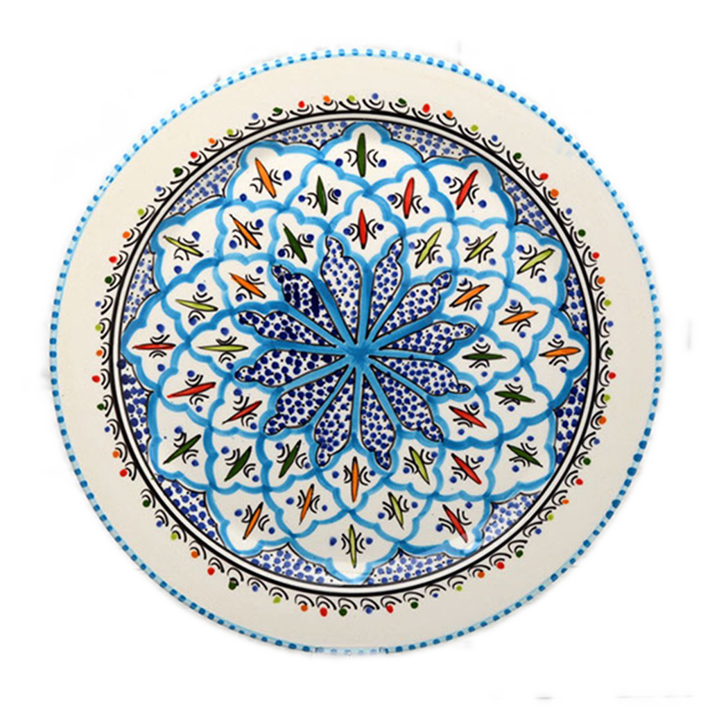 Rosette Round Platter