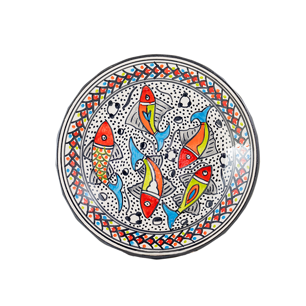 Rainbow Fish Side Plate