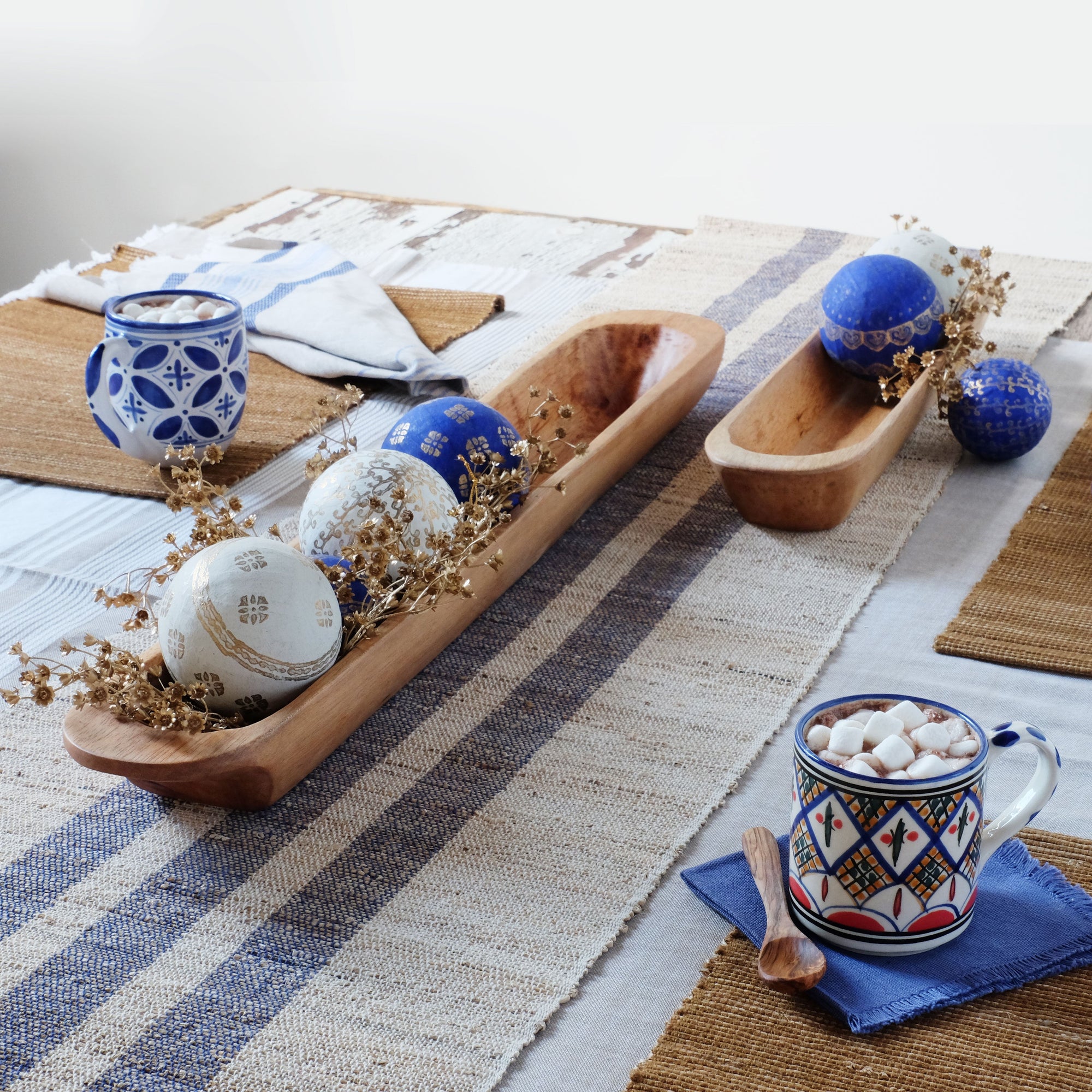 Extra Long 29 inch Wood Bowl