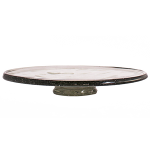Glass Cake Plate Stand