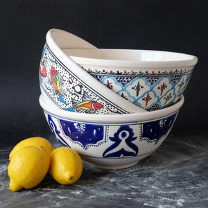 Rosette Large Deep Bowl