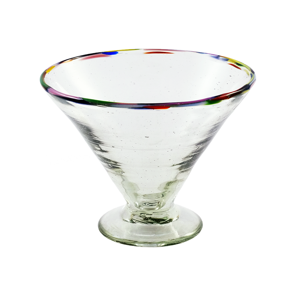 Multi Rim Margarita Glass with multi rim pitcher