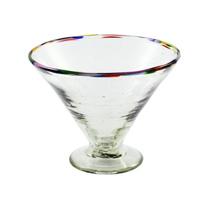 Multi Rim Margarita Glass with multi rim pitcher