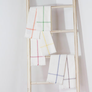 Oversize Classic Stripe Cotton Dinner Napkins