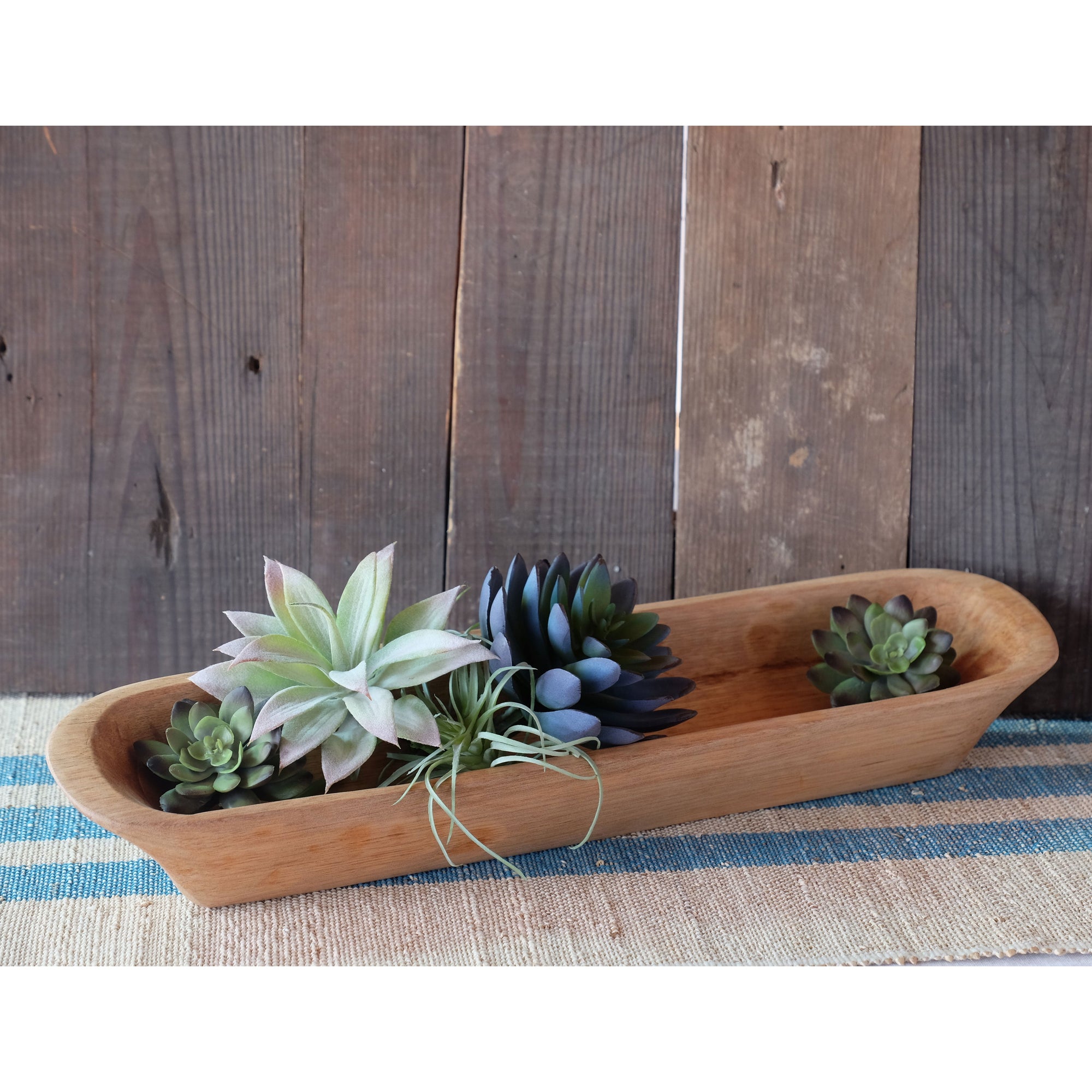 Long 18 inch Wood Bowl