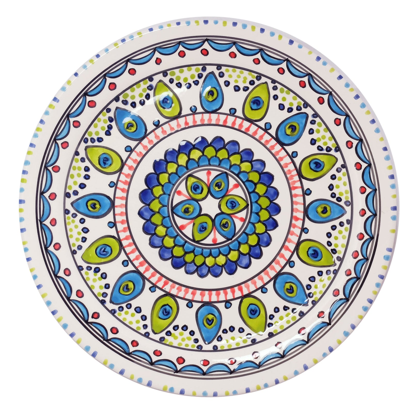 Pavo Round Platter