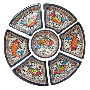 Rainbow Fish Tapas Server Platter