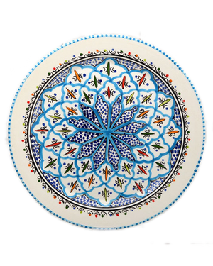 Rosette Round Platter