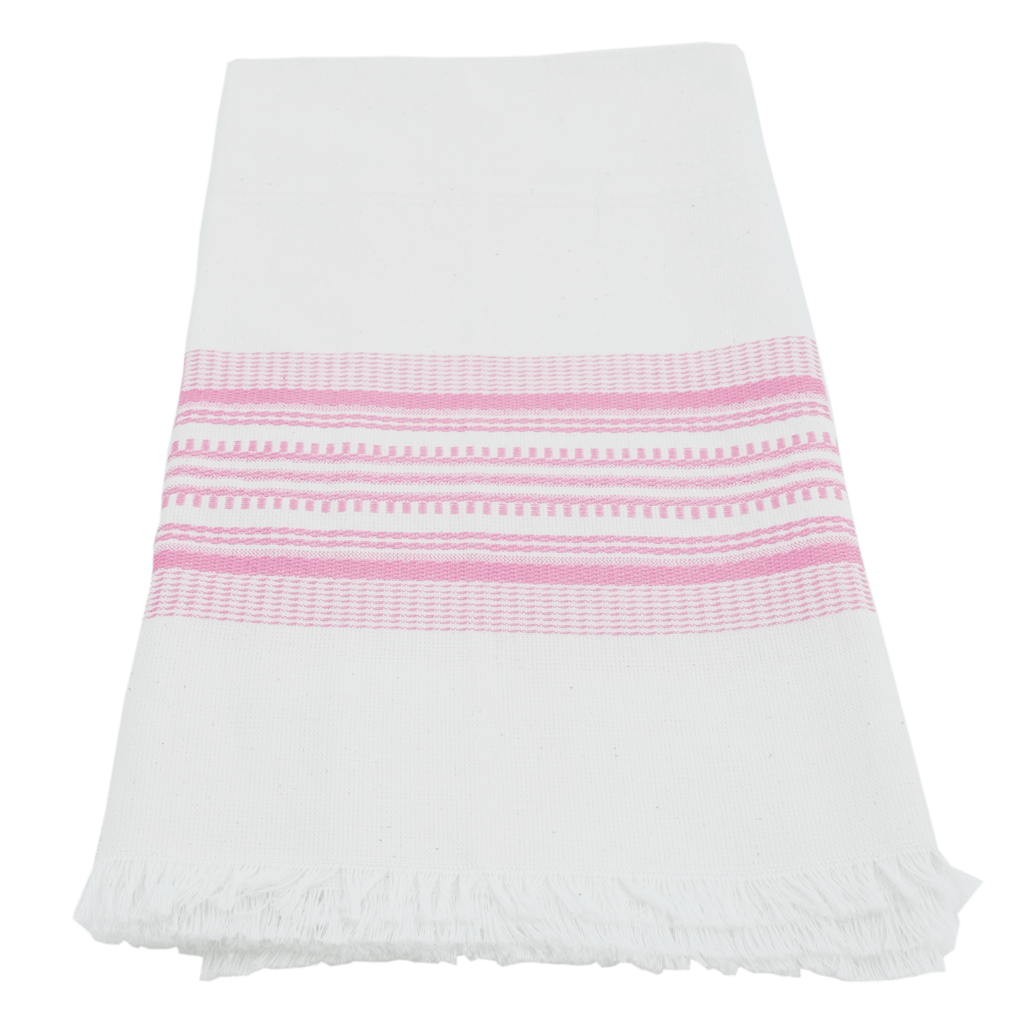 Pink Antigua Kitchen Towels - Set of 2