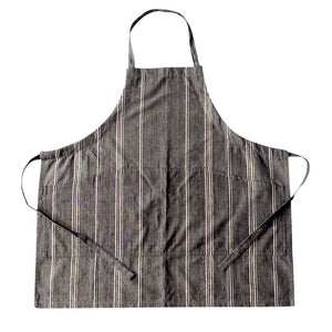 Full Gray Kitchen Apron with pockets |TerraKlay