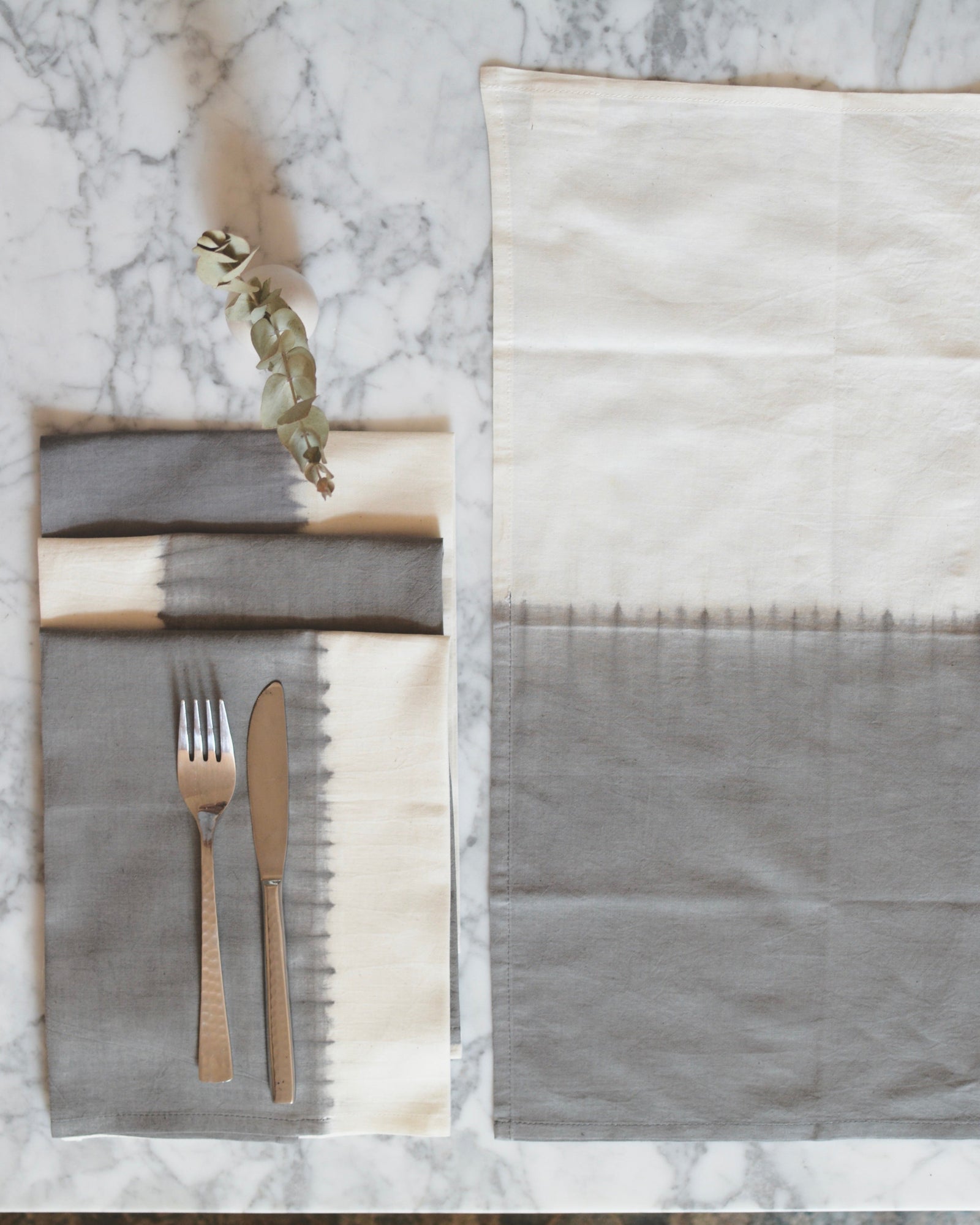 Shibori Cotton Napkins - TerraKlay