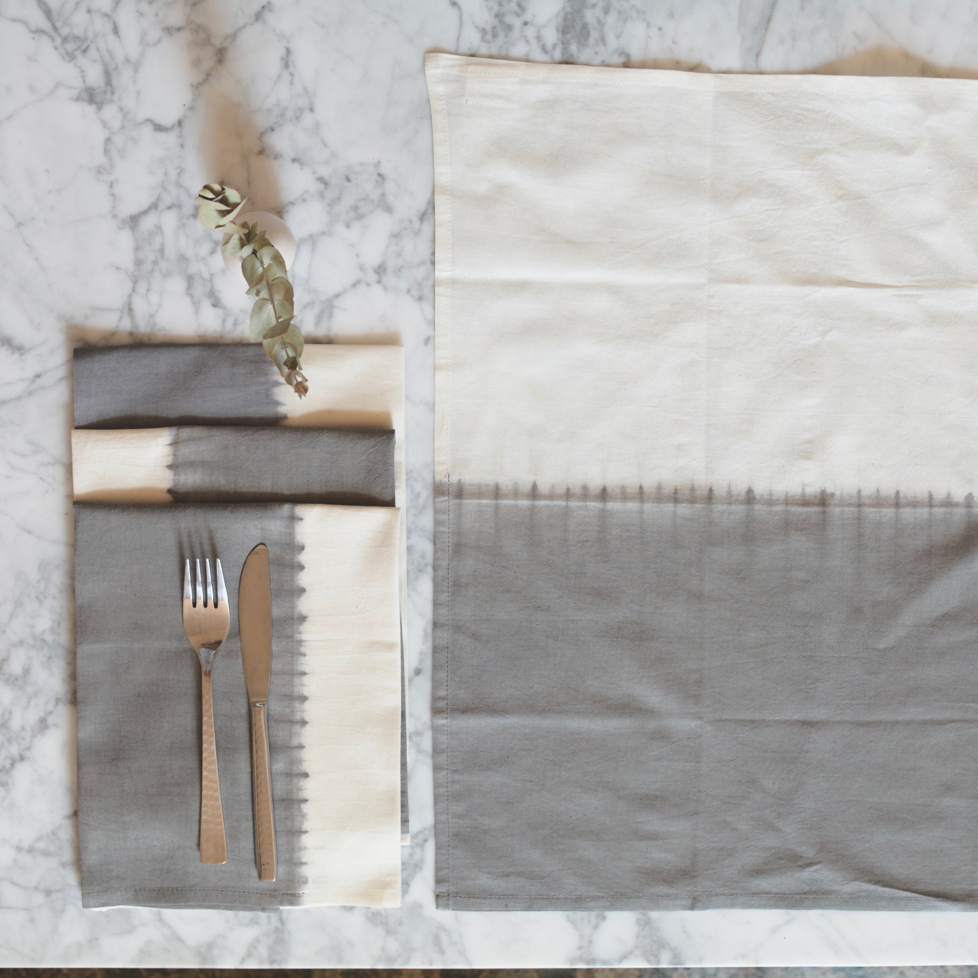 Shibori Cotton Napkins - TerraKlay