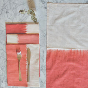 Shibori Cotton Napkins - TerraKlay