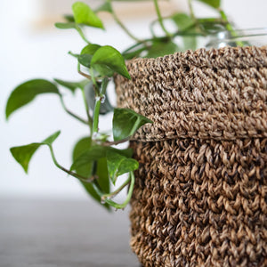 Mumtaz Round Storage Baskets planters TerraKlay