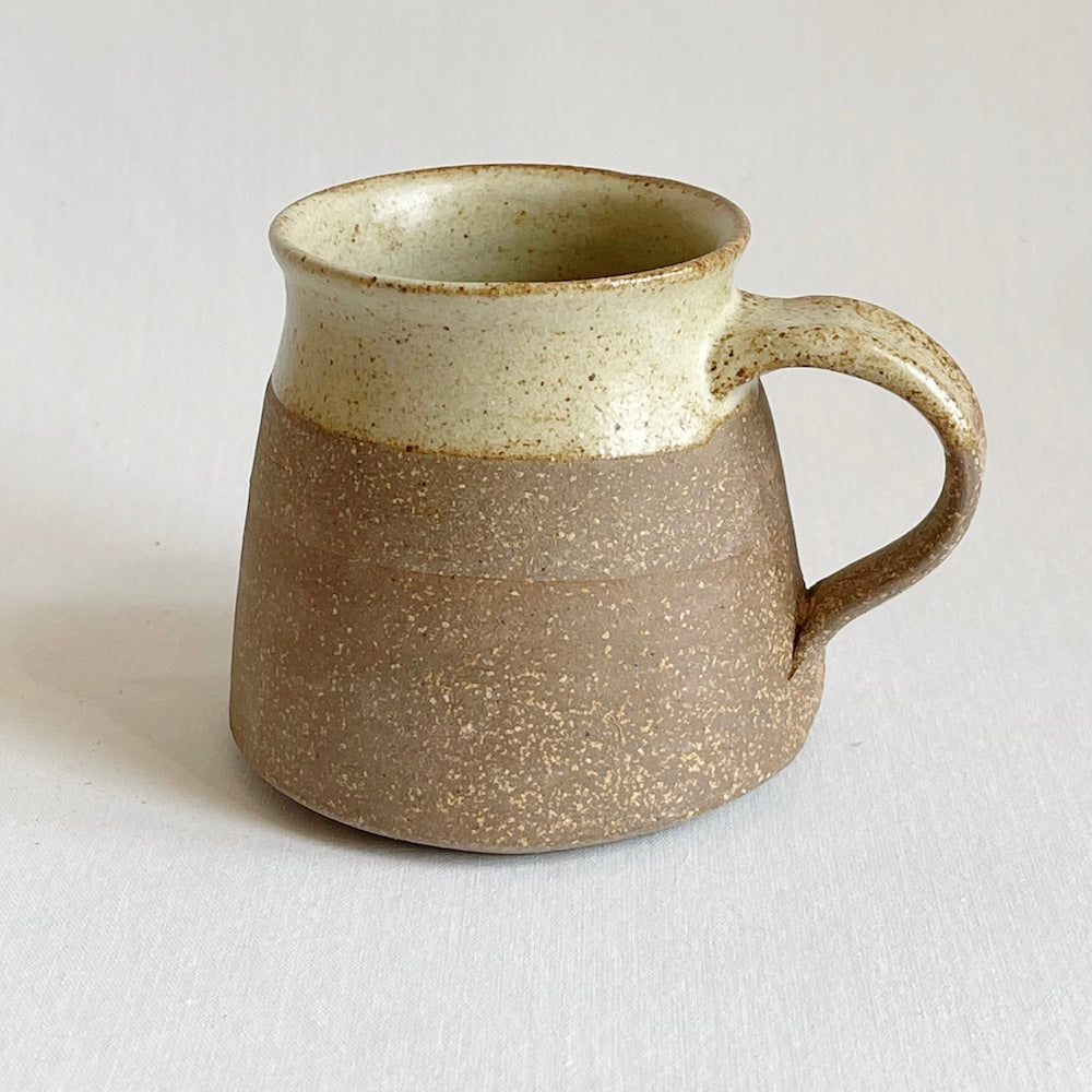 Handmade Ceramic White Coffee or Tea Mug - TerraKlay