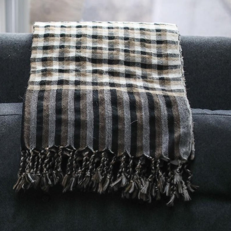 Hansa Plaid Throw Blanket Throw TerraKlay