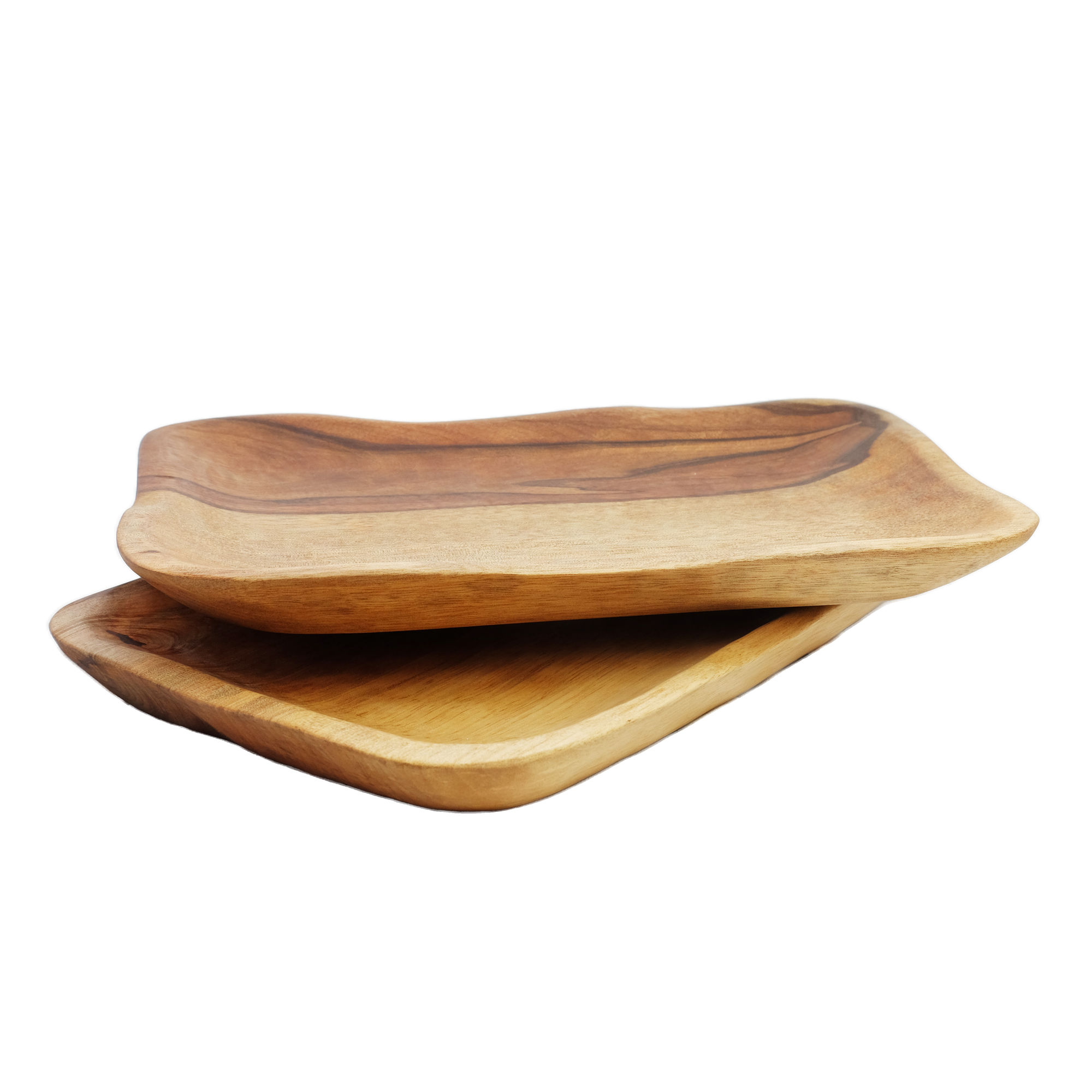 Large Ola Rectangular Wood Platter - 15 inch