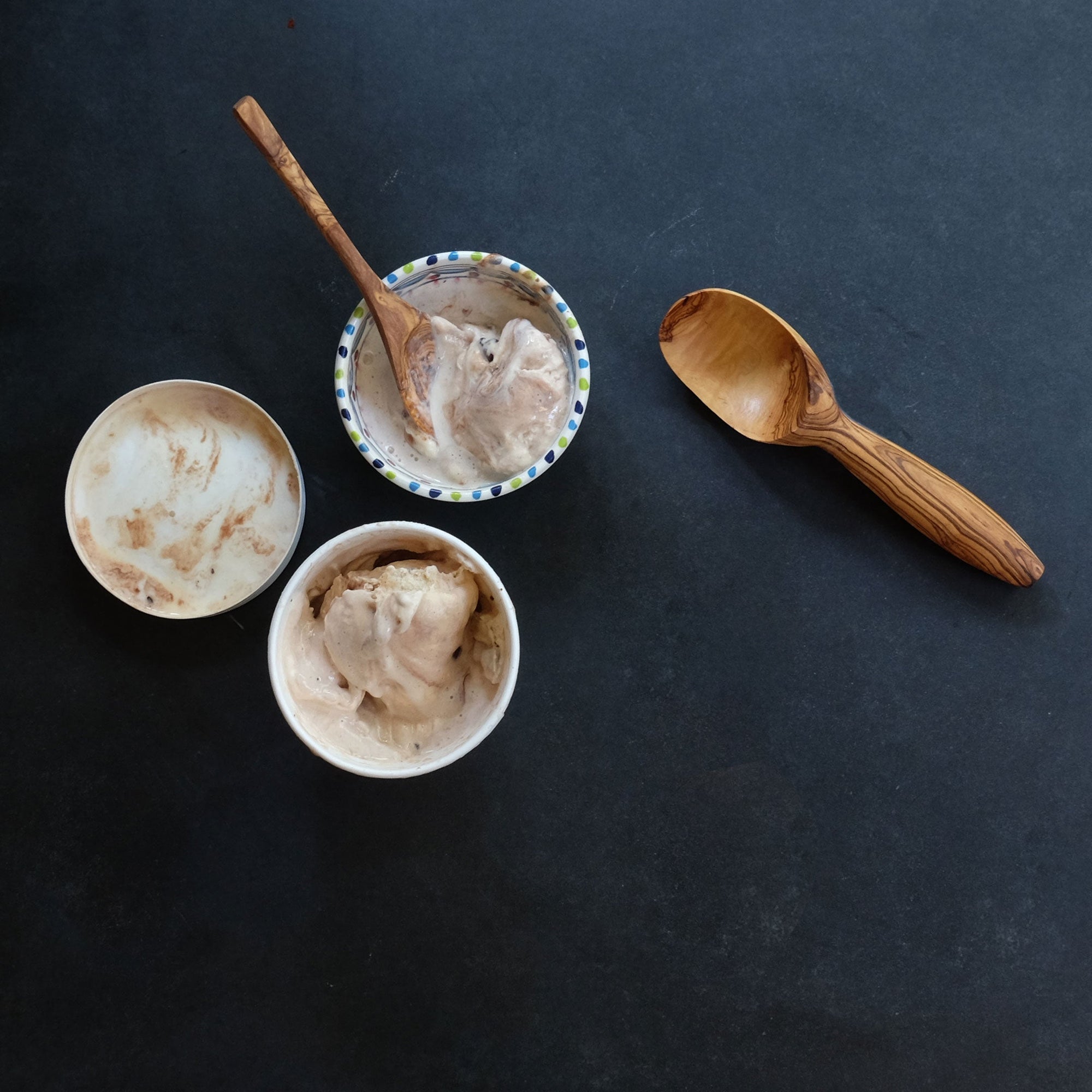 Olive Wood Ice Cream Scoop